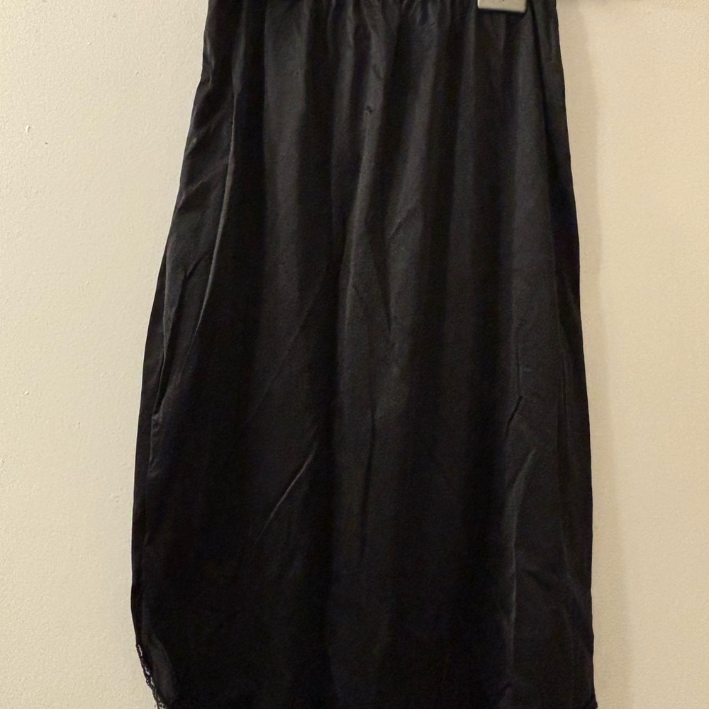 Vanity Fair Elegant Black Maxi Skirt